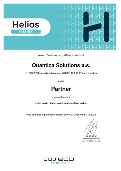 Certifikát – náhled